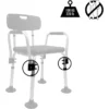 Silla para ducha mayores con brazos, asiento ducha ancianos regulable - Image 7