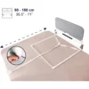 Barandilla cama adulto abatible (de 90 a 180 cm), barrera cama adultos ajustable - Imagen 5
