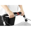 Andador estrecho para casa y exterior - Andadores para personas mayores y adultos con bandeja (Blanco Negro) - Imagen 2