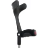 Muletas Adulto Acolchadas (x2 uds) Ortopédicas Aluminio Negras - Imagen 4