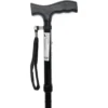 Bastón Plegable, Bastones para Andar Personas Mayores Negro - Image 6