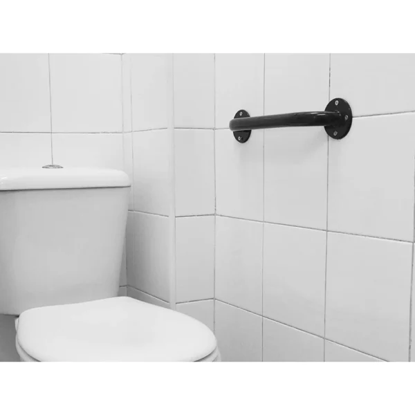 Asidero Baño 30 cm (x2 uds), Asa de Seguridad para Baño, Barra Baño Minusválido Negras - Image 2