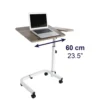 Mesa Auxiliar para Cama con Ruedas, Mesa Auxiliar Alta Hospital - Image 7