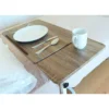 Mesa Auxiliar para Cama con Ruedas, Mesa Auxiliar Alta Hospital - Image 4