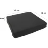 Cojín Antiescaras para Silla de Ruedas (42x42x8 cm, Densidad Media), Cojines Viscoelásticos para Personas Mayores (PU + VISCO) - Image 4