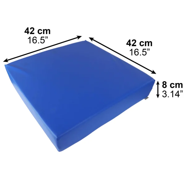 Cojín Antiescaras para Silla de Ruedas (42x42x8 cm, Densidad Media), Cojín Postural Mayores - Imagen 4