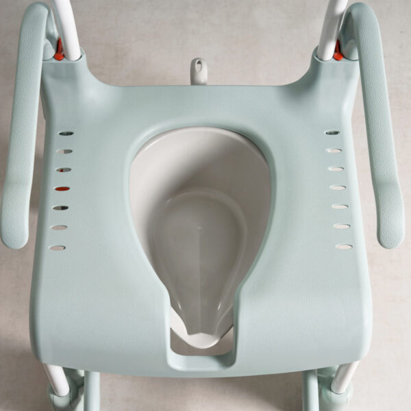 Silla de ducha y WC CLEAN, con abertura delantera - Imagen 3